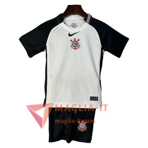 Nuova Maglia Calcio Corinthians Bambino Prima 2025/2026