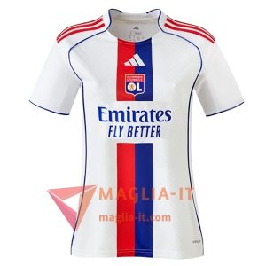 Nuova Maglia Calcio Lyon Donna Prima 2025/2026