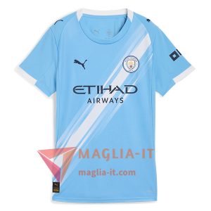Nuova Maglia Calcio Manchester City Donna Prima 2025/26