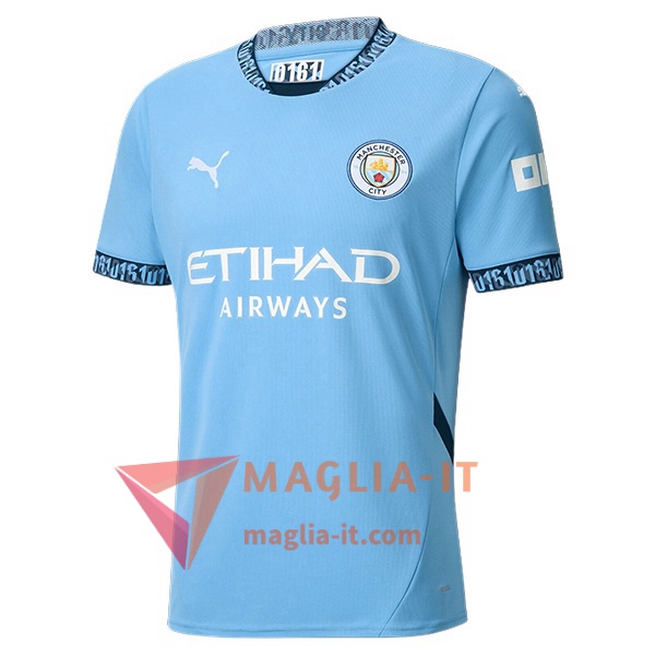 Nuova Maglia Calcio Manchester City Prima 2024/25