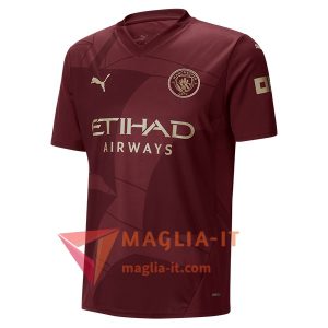 Nuova Maglia Calcio Manchester City Terza 2024/25