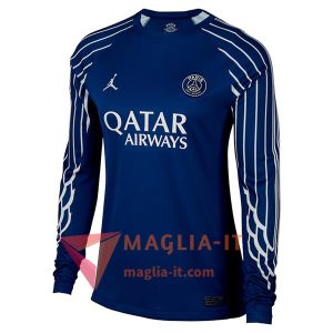 Nuova Maglia Calcio PSG Donna Manica Lunga Quarto 2024/25