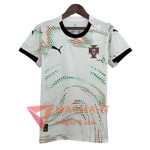 Nuova Maglia Calcio Portogallo Donna Seconda 2025/26