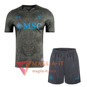 Nuova Maglia Calcio SSC Napoli Bambino Terza 2024/25