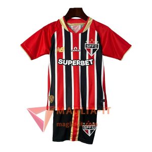 Nuova Maglia Calcio Sao Paulo FC Bambino Seconda 2025/2026