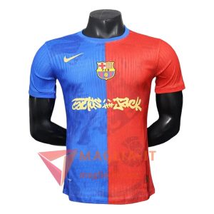 Nuove Magliette da Allenamento FC Barcellona Blu/Rosso 2025/2026