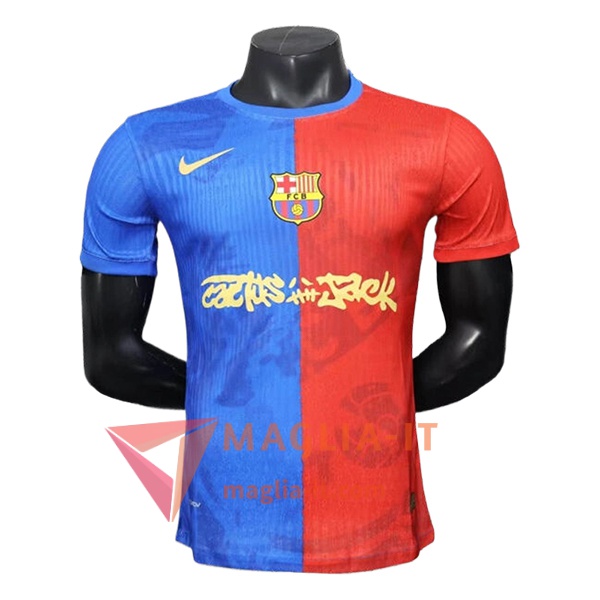Nuove Magliette da Allenamento FC Barcellona Blu/Rosso 2025/2026