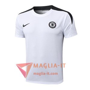 Nuove Magliette da Allenamento FC Chelsea Bianco/Grigio 2025/2026