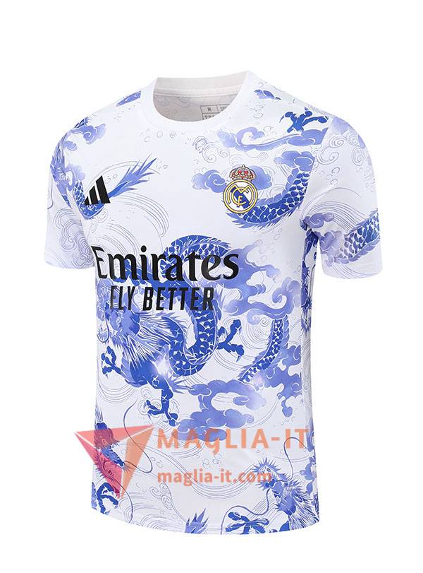 Nuove Magliette da Allenamento Real Madrid Bianco/Blu 2025/2026