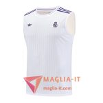 Canottiera da Allenamento Real Madrid Bianco/viola 2025/2026