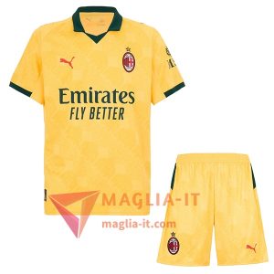 Kit Maglia AC Milan Terza 2025/2026 + Pantaloncini