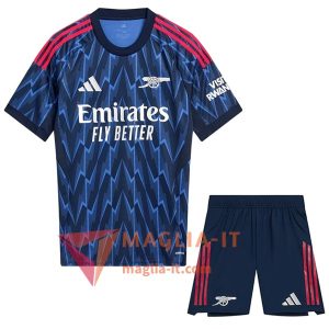 Kit Maglia Arsenal Seconda 2025/2026 + Pantaloncini