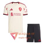 Kit Maglia FC Liverpool Trasferta + Pantaloncini 2025/2026