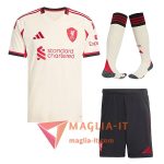 Kit Maglia FC Liverpool Trasferta (Pantaloncini + Calzini) 2025/2026