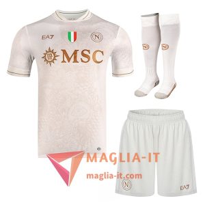 Kit Maglia SSC Napoli Trasferta (Pantaloncini + Calzini) 2025/2026