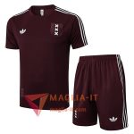 Kit da Allenamento Ajax - Maglia + Pantaloncini 2025/2026 Marrone/Bianco