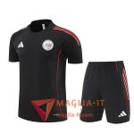 Kit da Allenamento Ajax - Maglia + Pantaloncini 2025/2026 Nero/Rosso