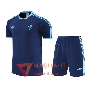 Kit da Allenamento Argentina - Maglia + Pantaloncini 2025/2026 Blu