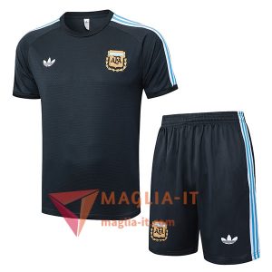 Kit da Allenamento Argentina - Maglia + Pantaloncini 2025/2026 Grigio Scuro
