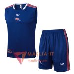 Kit da Allenamento Arsenal - Canottiera + Pantaloncini 2025/2026 Blu/Rosso