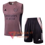Kit da Allenamento Arsenal - Canottiera + Pantaloncini 2025/2026 viola/Nero
