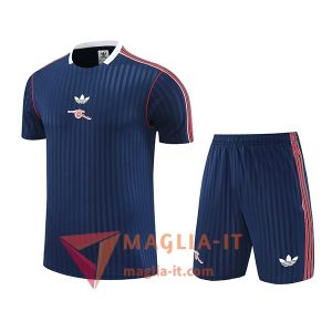 Kit da Allenamento Arsenal - Maglia + Pantaloncini 2025/2026 Blu Scuro
