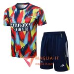 Kit da Allenamento Arsenal - Maglia + Pantaloncini 2025/2026 Rosso/Blu/Giallo