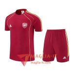 Kit da Allenamento Arsenal - Maglia + Pantaloncini 2025/2026 Rosso/Giallo