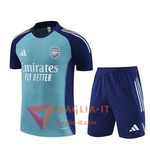 Kit da Allenamento Arsenal - Maglia + Pantaloncini 2025/2026 Verde/Blu