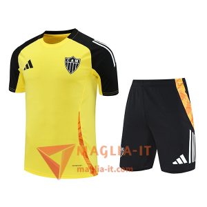 Kit da Allenamento Atletico Mineiro - Maglia + Pantaloncini 2025/2026 Giallo