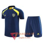 Kit da Allenamento Boca Juniors - Maglia + Pantaloncini 2025/2026 Blu/Giallo