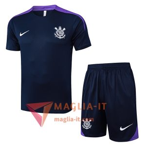 Kit da Allenamento Corinthians - Maglia + Pantaloncini 2025/2026 Blu Reale