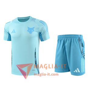 Kit da Allenamento Cruzeiro - Maglia + Pantaloncini 2025/2026 Azzurro
