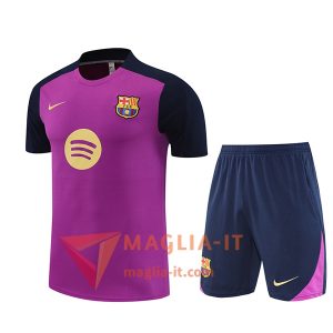 Kit da Allenamento FC Barcellona 2025/2026 - Maglia + Pantaloncini viola