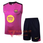 Kit da Allenamento FC Barcellona - Canottiera + Pantaloncini 2025/2026 viola