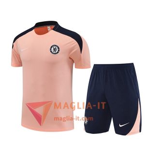 Kit da Allenamento FC Chelsea - Maglia + Pantaloncini 2025/2026 Rosa