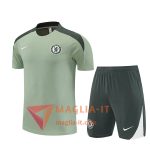 Kit da Allenamento FC Chelsea - Maglia + Pantaloncini 2025/2026 Verde