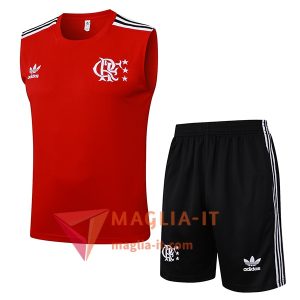 Kit da Allenamento Flamengo - Canottiera + Pantaloncini 2025/2026 Rosso