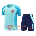 Kit da Allenamento Flamengo - Maglia + Pantaloncini 2025/2026 Verde/Blu
