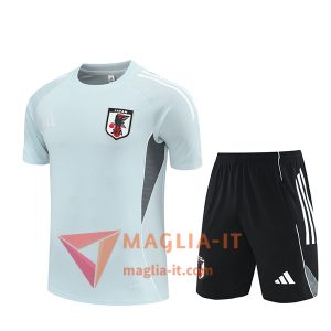 Kit da Allenamento Giappone - Maglia + Pantaloncini 2025/2026 Grigio Chiaro