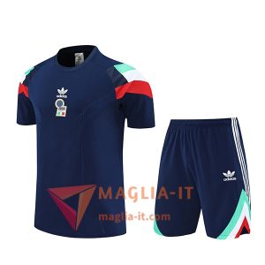 Kit da Allenamento Italia - Maglia + Pantaloncini 2025/2026 Blu Reale