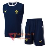 Kit da Allenamento Portogallo - Canottiera + Pantaloncini 2025/2026 Blu/Bianco
