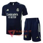 Kit da Allenamento Real Madrid - Maglia + Pantaloncini 2025/2026 Blu Navy