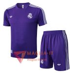 Kit da Allenamento Real Madrid - Maglia + Pantaloncini 2025/2026 viola/Bianco