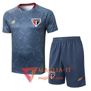 Kit da Allenamento Sao Paulo FC - Maglia + Pantaloncini 2025/2026 Grigio