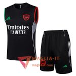 Kit da Allenamentos Arsenal - Canottiera + Pantaloncini 2025/2026 Nero