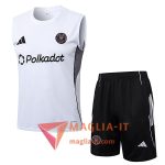 Kit da Allenamentos Inter Miami CF - Canottiera + Pantaloncini 2025/2026 Bianco/Nero