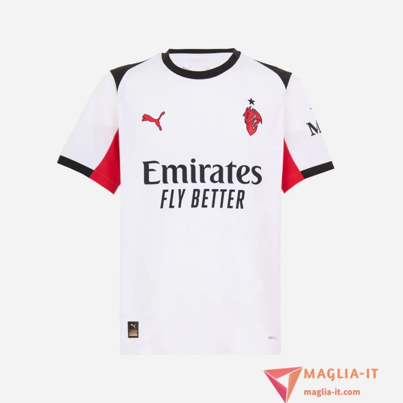 Maglia Calcio CHRISTIAN PULISIC 11 AC Milan 2025/26 Seconda - immagine 2