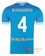 Maglia Calcio ALESSANDRO BUONGIORNO 4 SSC Napoli 2025/26 Prima