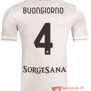 Maglia Calcio ALESSANDRO BUONGIORNO 4 SSC Napoli 2025/26 Seconda